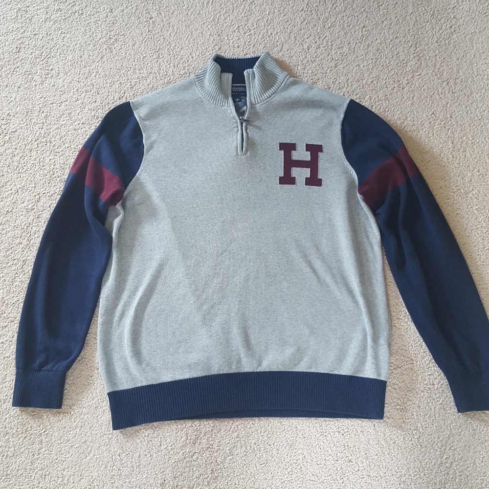 Tommy Hilfiger Letter Pullover Sweater